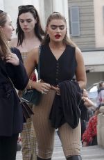 BARBARA PALVIN, CHARLI HOWARD and SOPHIA HADJIPANTELI Out in Rome 10/06/2019