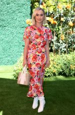 BECCA TOBIN at Veuve Clicquot Polo Classic at Will Rogers State Park in Los Angeles 10/05/2019