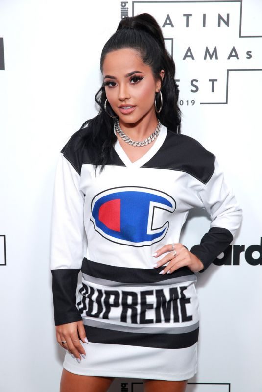 BECKY G at Billboard Latin Amas Fest in Los Angeles 10/15/2019