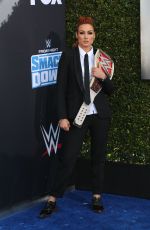 BECKY LYNCH at WWE Friday Night Smackdown on Fox Premiere in Los Angeles 10/04/2019