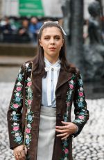 BEL POWLEY at Miu Miu Show at Paris Fashion Week 10/01/2019