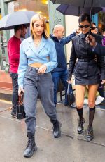 BELLA HADID and DUA LIPA Celebrate Bella