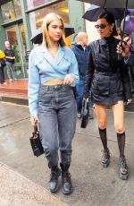 BELLA HADID and DUA LIPA Celebrate Bella