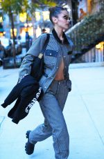 BELLA HADID Arrives at Gigi