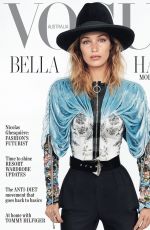 BELLA HADID in Vogue Magazine, Australia November 2019