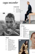 BELLA HADID in Vogue Magazine, Netherlands November 2019 Issue