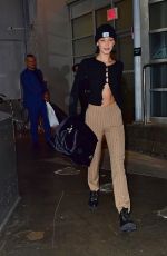 BELLA HADID Leaves a Studio in New York 10/16/2019