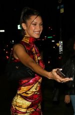 BELLA HADID Out Celebrates Her 23rd Birthday in New York 10/09/2019