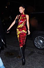 BELLA HADID Out Celebrates Her 23rd Birthday in New York 10/09/2019