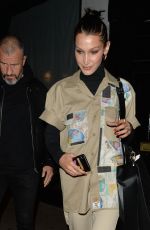 BELLA HADID Out in London 10/23/2019