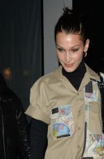 BELLA HADID Out in London 10/23/2019