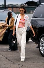 BELLA HADID Takes a Helicopter Ride in New York 10/23/2019