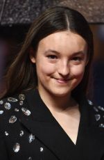 BELLA RAMSEY at Judy Premiere in London 09/30/2019