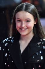 BELLA RAMSEY at Judy Premiere in London 09/30/2019