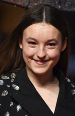 BELLA RAMSEY at Judy Premiere in London 09/30/2019