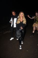 BIANCA GASCOIGNE at Tulleys Farm Shocktober Press Night in London 10/04/2019