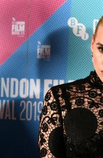 BILLIE PIPER at Rare Beast Premiere at 63rd BFI London Film Festival 10/10/2019