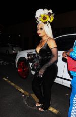 BLAC CHYNA Arrives at Halloween Party at Highlight Room 10/29/2019