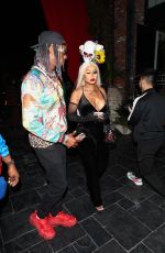 BLAC CHYNA Arrives at Halloween Party at Highlight Room 10/29/2019