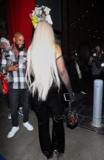 BLAC CHYNA Arrives at Halloween Party at Highlight Room 10/29/2019