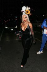 BLAC CHYNA Arrives at Halloween Party at Highlight Room 10/29/2019