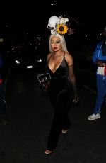 BLAC CHYNA Arrives at Halloween Party at Highlight Room 10/29/2019