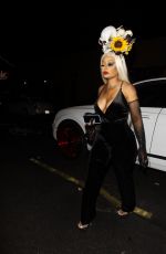 BLAC CHYNA Arrives at Halloween Party at Highlight Room 10/29/2019