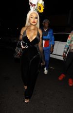 BLAC CHYNA Arrives at Halloween Party at Highlight Room 10/29/2019