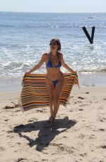 BLANCA BLANCO in Bikini on the Beach in Malibu 10/12/2019