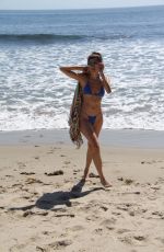 BLANCA BLANCO in Bikini on the Beach in Malibu 10/12/2019