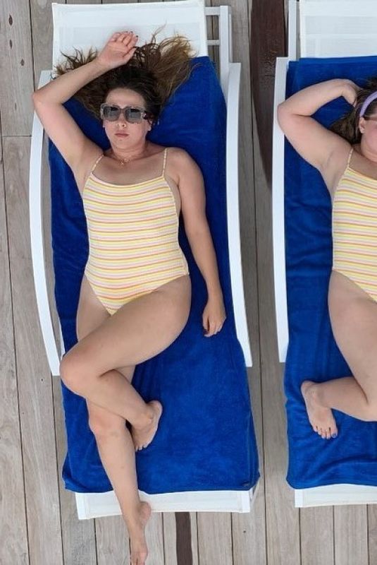 BRIE LARSON in Swimsuit - Instagram Photos 10/06/2019