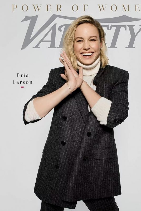 BRIE LARSON in Variety Magazine Power of Women Issue 2019