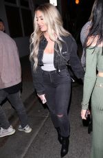 BRIELLE BIERMANN at Delilah Nightclub in Los Angeles 10/12/2019