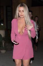 BRIELLE BIERMANN Out for Dinner in West Hollywood 10/10/201