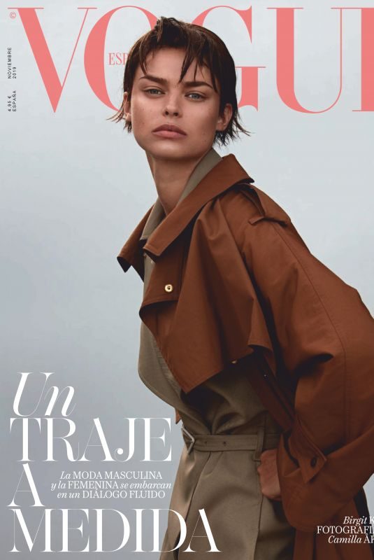 BRIGIT KOS in Vogue Magazine, Spain November 2019