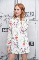 BRITTANY SNOW at AOL Build Series in New York 10/01/2019
