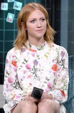 BRITTANY SNOW at AOL Build Series in New York 10/01/2019