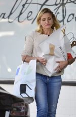 CAMERON DIAZ Out Shopping in Los Angeles 10/29/2019