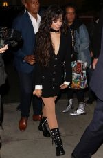 CAMILA CABELLO Arrives at SNL After-party in New York 10/12/2019