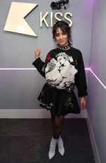 CAMILA CABELLO at Kiss FM Studios in London 10/03/2019