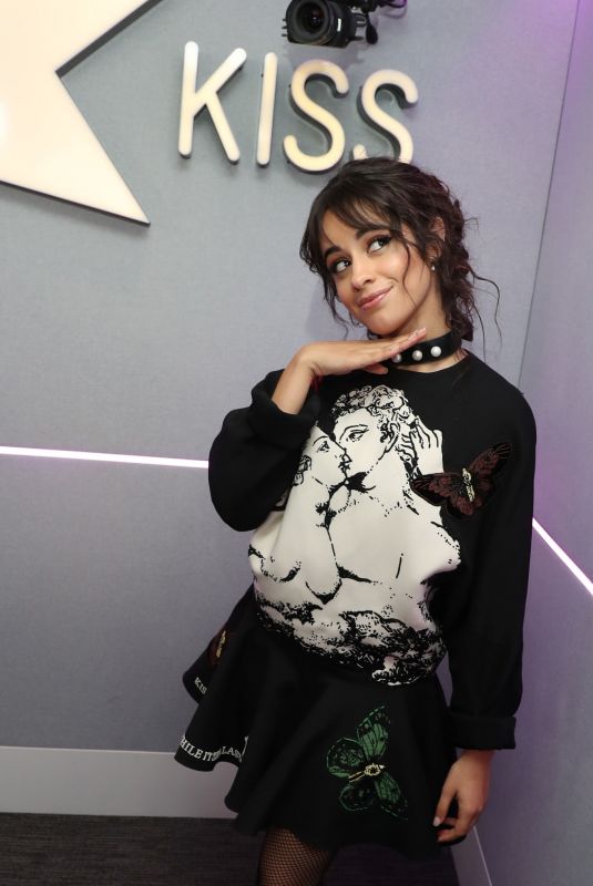 CAMILA CABELLO at Kiss FM Studios in London 10/03/2019