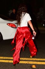 CAMILA CABELLO Leaves a Party in Los Angeles 10/19/2019