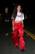 CAMILA CABELLO Leaves a Party in Los Angeles 10/19/2019
