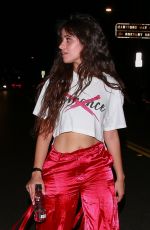 CAMILA CABELLO Leaves a Party in Los Angeles 10/19/2019