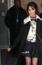 CAMILA CABELLO Leaves Breakfast Show in London 10/03/2019
