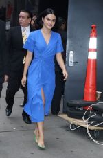CAMILA MENDES Arrives at Good Morning America in New York 10/14/2019