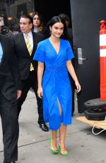 CAMILA MENDES Arrives at Good Morning America in New York 10/14/2019