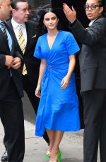CAMILA MENDES Arrives at Good Morning America in New York 10/14/2019