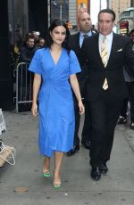 CAMILA MENDES Arrives at Good Morning America in New York 10/14/2019