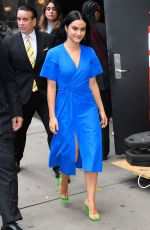 CAMILA MENDES Arrives at Good Morning America in New York 10/14/2019
